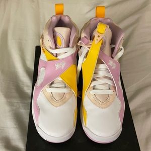 ‼️‼️SOLD‼️‼️Jordan Retro 8 (2021) Orange/Pink Size 6.5y